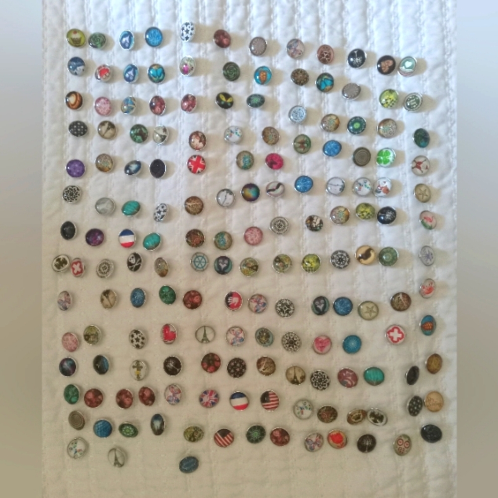 Assorted Snap Bracelet Buttoms